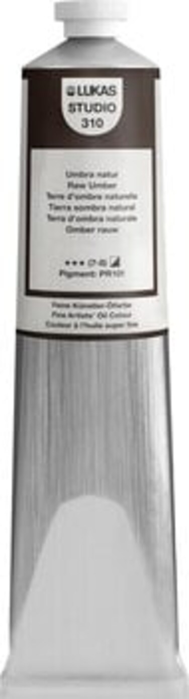 LUKAS STUDIO OIL PAINT 200ML RAW UMBER