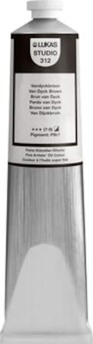 LUKAS STUDIO OIL PAINT 200ML VAN DYCK BROWN
