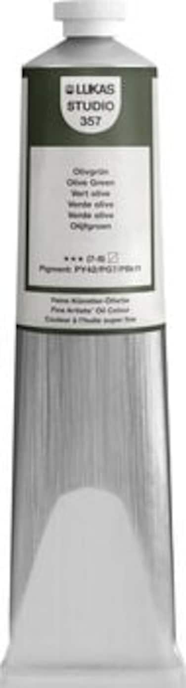 LUKAS STUDIO OIL PAINT 200ML OLIVE GREEN