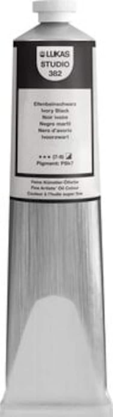 LUKAS STUDIO OIL PAINT 200ML IVORY BLACK