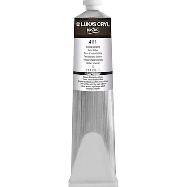 LUKAS CRYL PASTOS 200ML BURNT UMBER