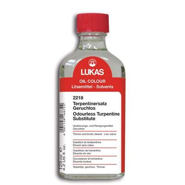 Lukas odourless turpentine substitute 125ml 2218