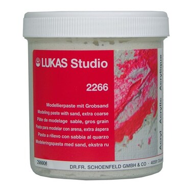 LUKAS - STUDIO Modeling Paste with Coarse Sand 500ml