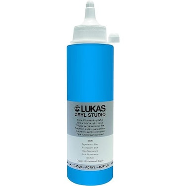 LUK CRYL STUDIO 250ML FLUORESCENT BLUE