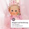 Baby Annabell Little Sweet Princess 14 Inchs Doll, Soft Body Doll With Dress, Shoes, Tiara &amp; Brush, Makes Sounds &amp; Eyemovements, For Toddlers 1+ &ndash; Encourages Empathy &amp; Imaginative Play