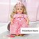 Baby Annabell Little Sweet Princess 14 Inchs Doll, Soft Body Doll With Dress, Shoes, Tiara &amp; Brush, Makes Sounds &amp; Eyemovements, For Toddlers 1+ &ndash; Encourages Empathy &amp; Imaginative Play