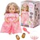 Baby Annabell Little Sweet Princess 14 Inchs Doll, Soft Body Doll With Dress, Shoes, Tiara &amp; Brush, Makes Sounds &amp; Eyemovements, For Toddlers 1+ &ndash; Encourages Empathy &amp; Imaginative Play