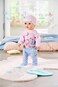 Baby Annabell Lilly Realistic Baby Doll, 17" Interactive Toddler Doll with Walking Feature, Learns To Walk Dolls For Pretend Play &amp; Early Development, Soft Body, Multi-Colored