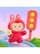 Labubu Plush Monster Doll - Soft Collectible Plush Figure &amp; Keychain, Cute Labubu Monster Plush Toy For Kids &amp; Adults, Trendy Collectible Art Toy Gift, Creative Keychain Plush For Bags, Backpacks