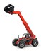Bruder 02125 MLT 633 Manitou Telescopic Loader Vehicle Toy, Red