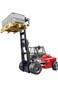 Bruder Linde Forklift HD30 with Tow-Coupling and 2 Pallets 02513
