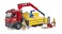 Bruder MB Arocs Construction Truck With Crane &amp; 2 Pallets, Multi Color, 3651