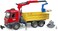 Bruder MB Arocs Construction Truck With Crane &amp; 2 Pallets, Multi Color, 3651