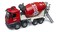 Bruder 03655 Mb Arocs Concrete Mixing Truck - 1:16 Vehicles, Concrete Mixer, Truck, Van, Mixing Truck, Construction Vehicle, Toy From 4 Years, Multicoloured