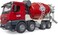 Bruder 03655 Mb Arocs Concrete Mixing Truck - 1:16 Vehicles, Concrete Mixer, Truck, Van, Mixing Truck, Construction Vehicle, Toy From 4 Years, Multicoloured