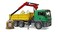 Bruder 03753 Man TGs Truck With Loading Crane, 3 Recycling Containers And Bottles