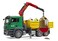 Bruder 03753 Man TGs Truck With Loading Crane, 3 Recycling Containers And Bottles