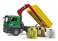 Bruder 03753 Man TGs Truck With Loading Crane, 3 Recycling Containers And Bottles