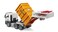 Bruder Man Tgs Rear Loading Garbage-Truck (Orange)