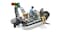 Bruder 62733 Bworld Dinghy Officers, Divers &amp; Accessories 1:16 Rescue Service Lifeguard Police Boat Water Toy, Multicolored