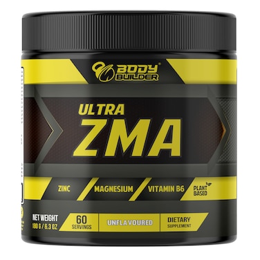 Body Builder Ultra ZMA, Unflavored, 60