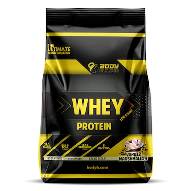 Body Builder Whey Protein, Vanilla  Marshmallow, 10 LB