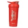 Wow Women Blender Bottle Stainless Steel Shaker, Red