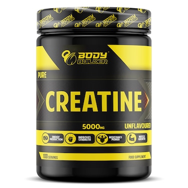 Body Builder Creatine Monohydrate, 100, Unflavored