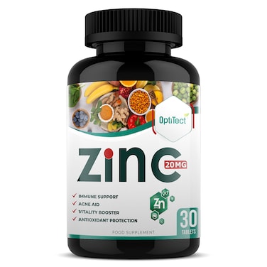 Optitect Zinc, 20 mg, 30 Tablets