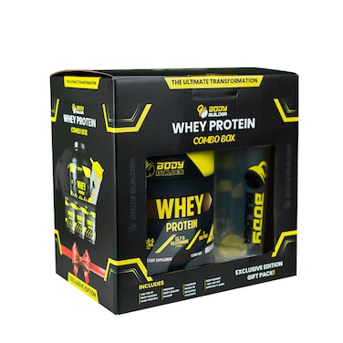 Body Builder Whey Protein, Milk Chocolate, 4 LB Box