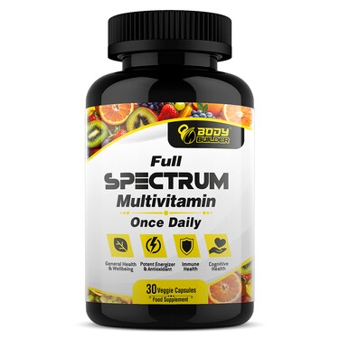 Body Builder Full Spectrum Multivitamin, 30 Veggie Capsules