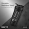 Body Builder Stainless Steel Shaker Bottle, Black, Leak Proof Design, BPA Free, Easy To Carry, Durable Metal Shaker For Protein Shakes &amp; Supplements
