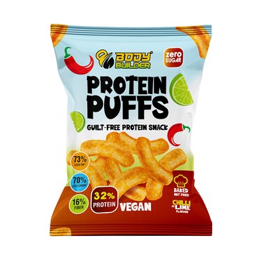 Body Builder Protein Puffs, Chili Lime, 50 Gm