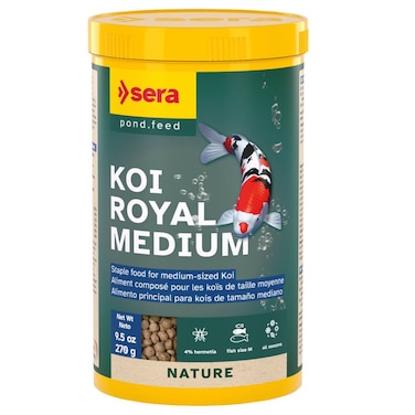 Sera Koi Royal Medium Nature 1000ml &ndash; Pond Fish Food