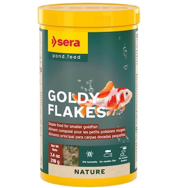 Sera Goldy Flakes Nature 1000ml &ndash; Goldfish Food