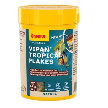 Sera Vipan Flakes 100ml &ndash; Tropical Fish Flake Food