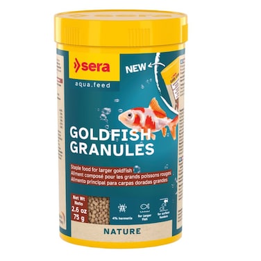 Sera Goldfish Granules 250ml &ndash; Goldfish Granules 250ml (75 g) Staple Food