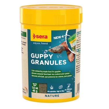 Sera Guppy Granules 100ml &ndash; Staple Food for Guppies &amp; Small Tropical Fish