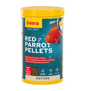 Sera Red Parrot 1L &ndash; Staple Food for Red Parrot Fish