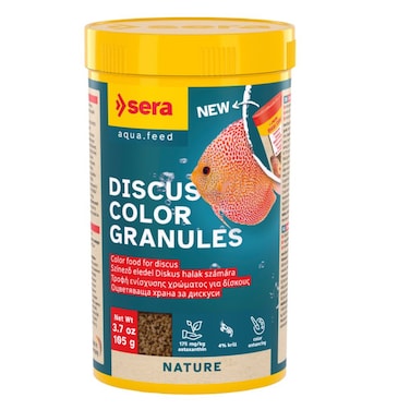 Sera Discus Color Nature 105g (250ml) Maroon