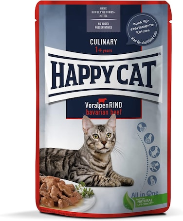 Happy Cat MIS Culinary Bavarian Beef 85g