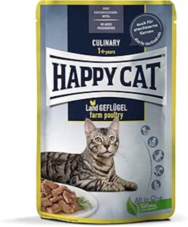 Happy Cat Wet Food Mis Farm Poultry - 85G