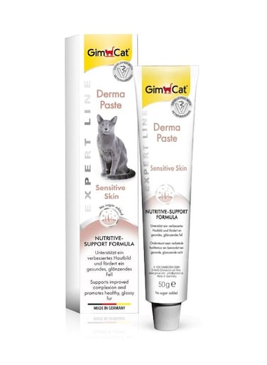 GimCat Expert Line Derma Paste for Cats with Sensitive Skin 50g