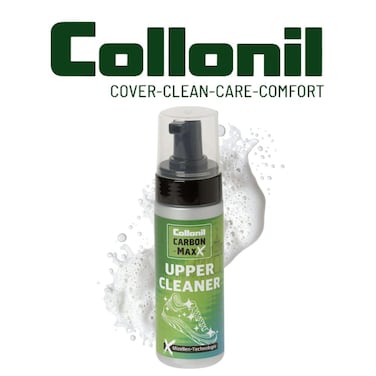 Collonil Carbon MaxX Upper Cleaner 150ml &ndash; Advanced Micelle Technology, Gentle Yet Powerful Sneaker Cleaner for Leather, Suede &amp; Fabric, Deep Cleansing Foam for All Materials