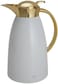 Alfi Gusto Arabic Thermal Carafe, Coconut White &amp; Gold