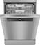 Miele G 7600 SC AutoDos Freestanding Dishwasher with Automatic Dispensing, AutoOpen Drying, 3D MultiFlex Tray, ExtraQuiet 37 dB(A) Operation, Fresh Water Connection, Stainless Steel/CleanSteel