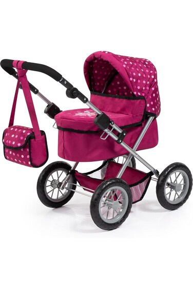 Bayer Pram Set Trendy Fits 46-Cm Dolls 13067AA