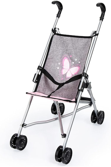 Bayer Dolls Buggy Black Fits 46Cm 30533AA
