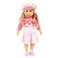 Bayer Design 94635Cv Charlene Interactive Talking Hair Doll, Speaks And Sings 90 Phrases, 2 Poems And 8 Songs, 46 Cm, Doll With Lots Of Accessories (French), Pink, Pink With Unicorn