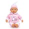 Bayer Design: Interactive Baby Doll - 14" Pink Mouse - Makes Baby Sounds, Includes Pacifier Bottle &amp; Matching Cap, Pretend Play, Kids Ages 18+ Mo